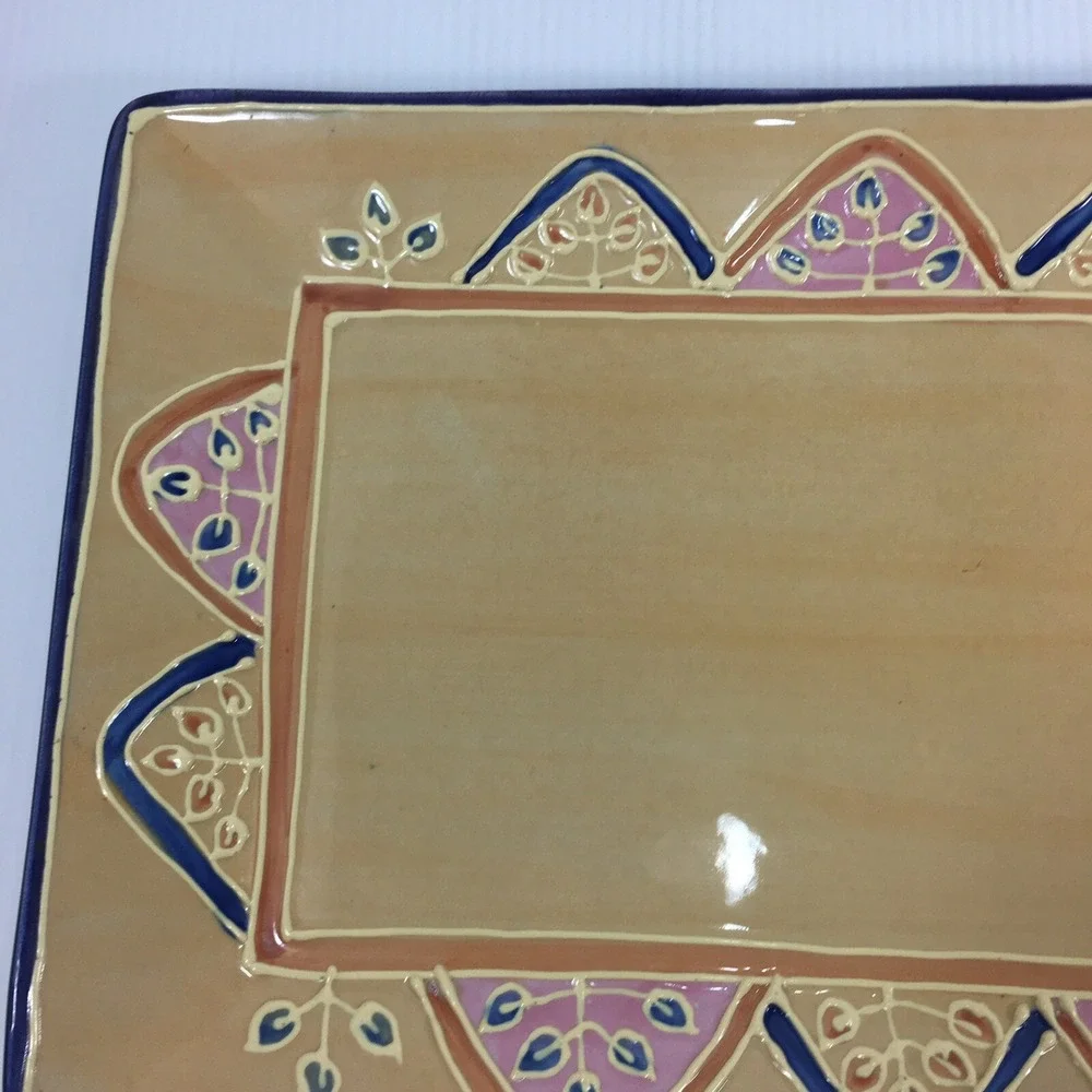 BLOCK BASICS Canyon PLATTER